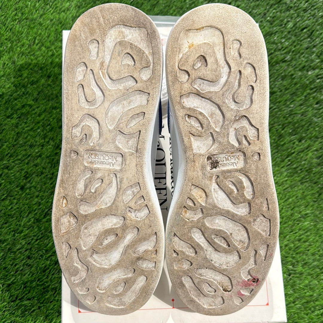 Alexander McQueen Oversized Sneaker 'White Paris Blue'