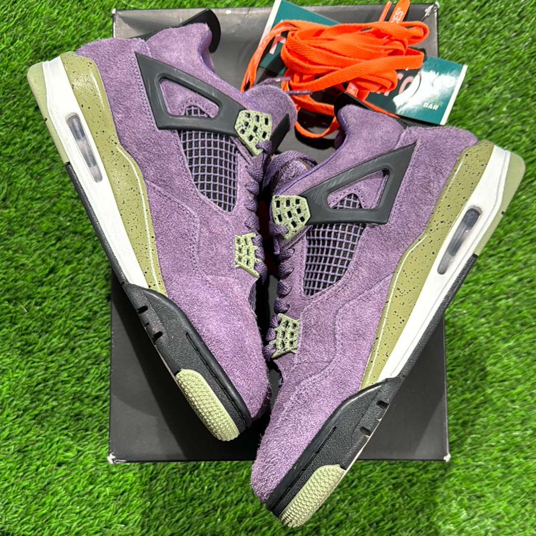 Wmns Air Jordan 4 Retro 'Canyon Purple'