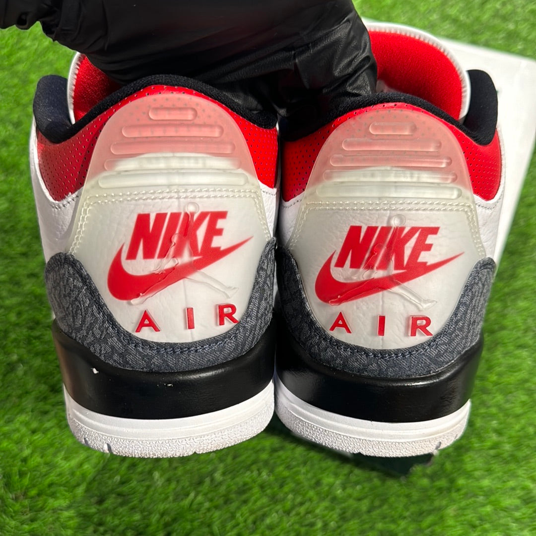 Air Jordan 3 Retro Denim SE 'Fire Red'