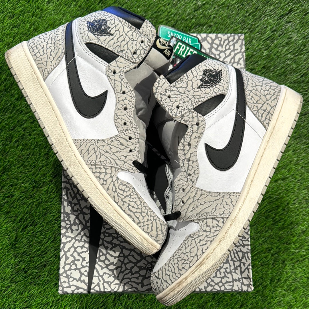 Air Jordan 1 Retro High OG 'White Cement'
