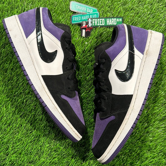 Air Jordan 1 Low GS 'Court Purple'