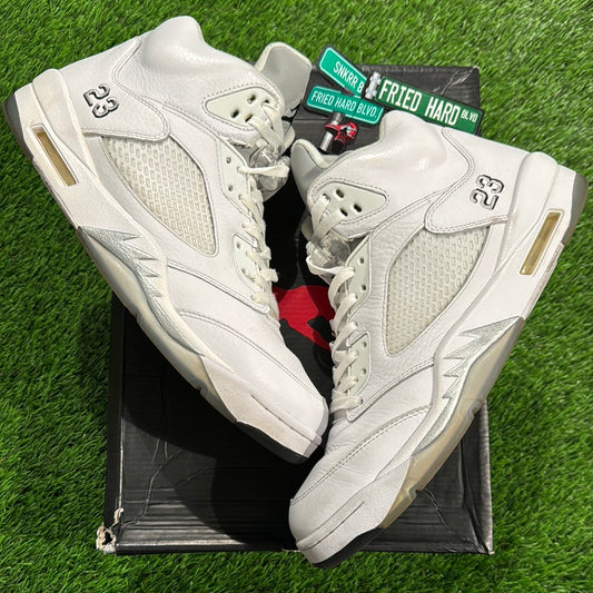 Air Jordan 5 Retro 'Metallic White' 2015