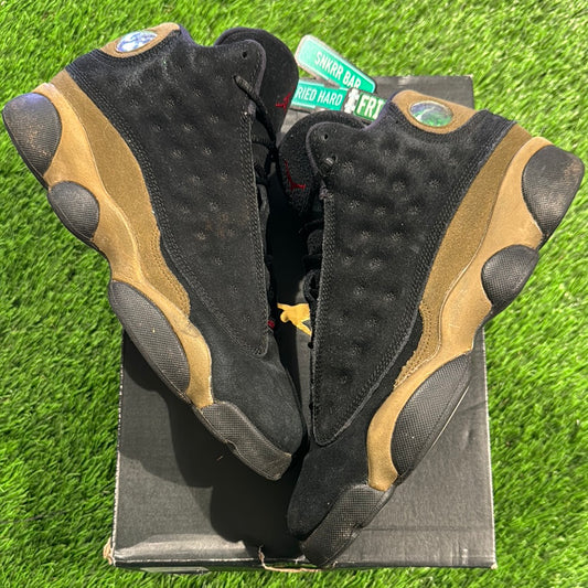 Air Jordan 13 Retro BG 'Olive'