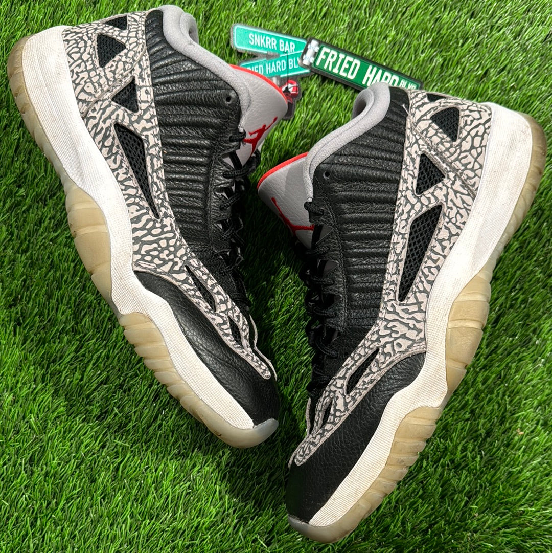 Air Jordan 11 Retro Low IE 'Black Cement'