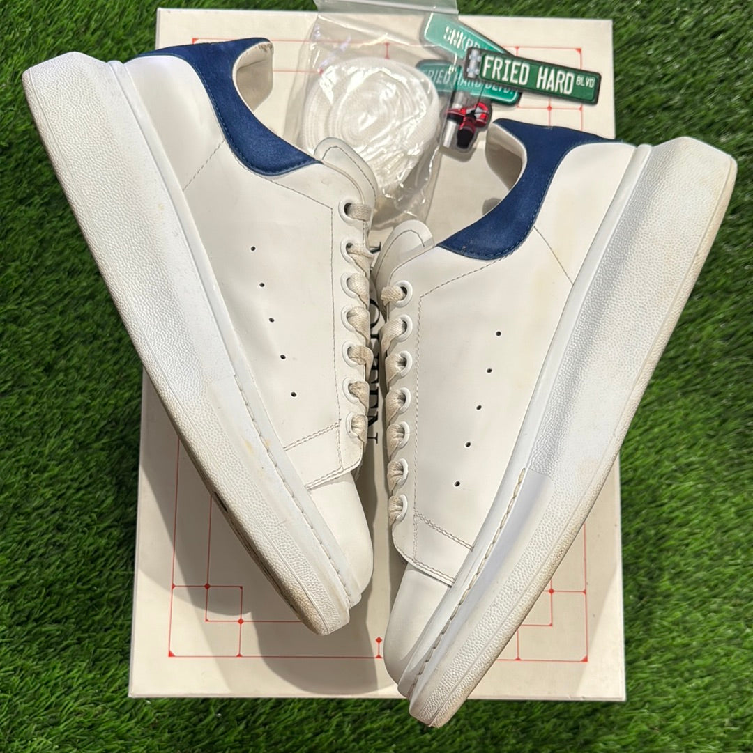 Alexander McQueen Oversized Sneaker 'White Paris Blue'