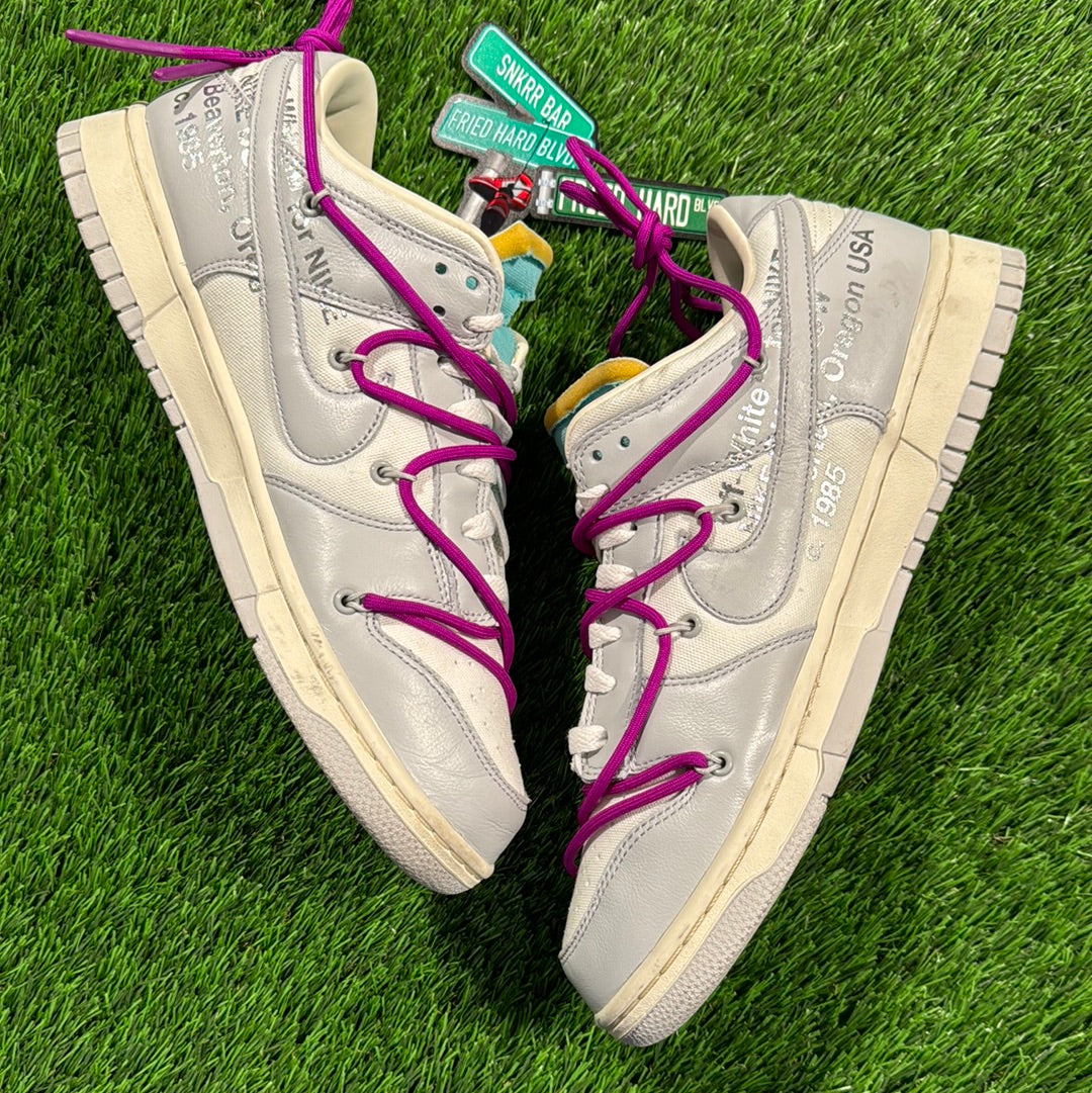 Off-White x Dunk Low 'Lot 21 of 50'