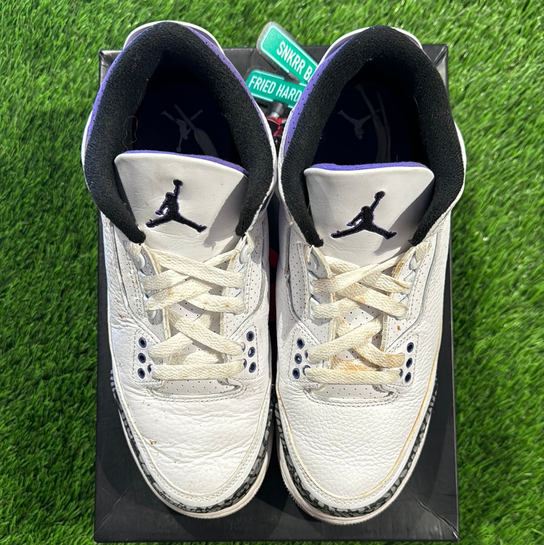 Air Jordan 3 Retro GS 'Dark Iris'