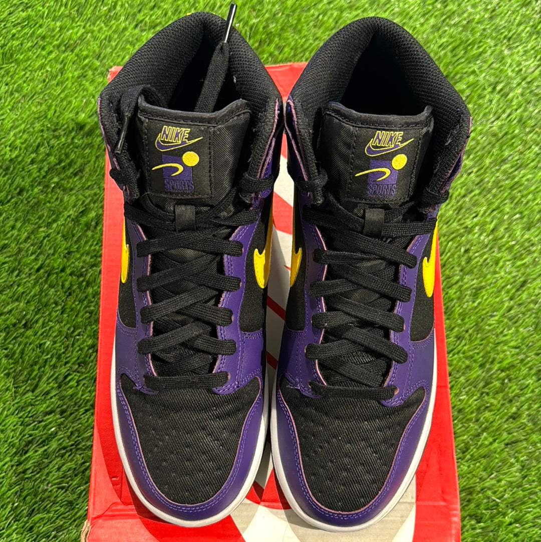 Dunk High Premium EMB 'Lakers'