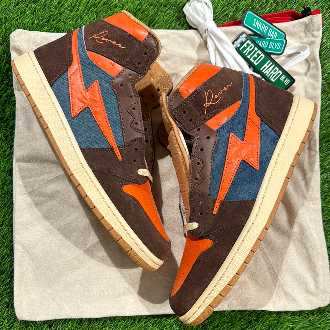Air Kiy 'Orange Brown Blue'