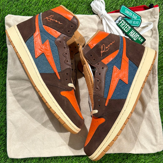 Air Kiy 'Orange Brown Blue'