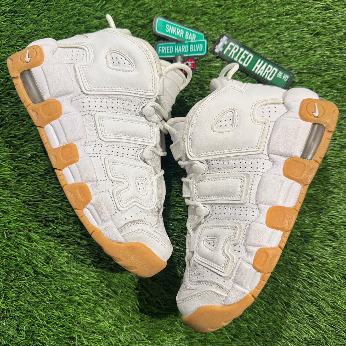 Air More Uptempo GS 'White Gum' 4Y/5.5W