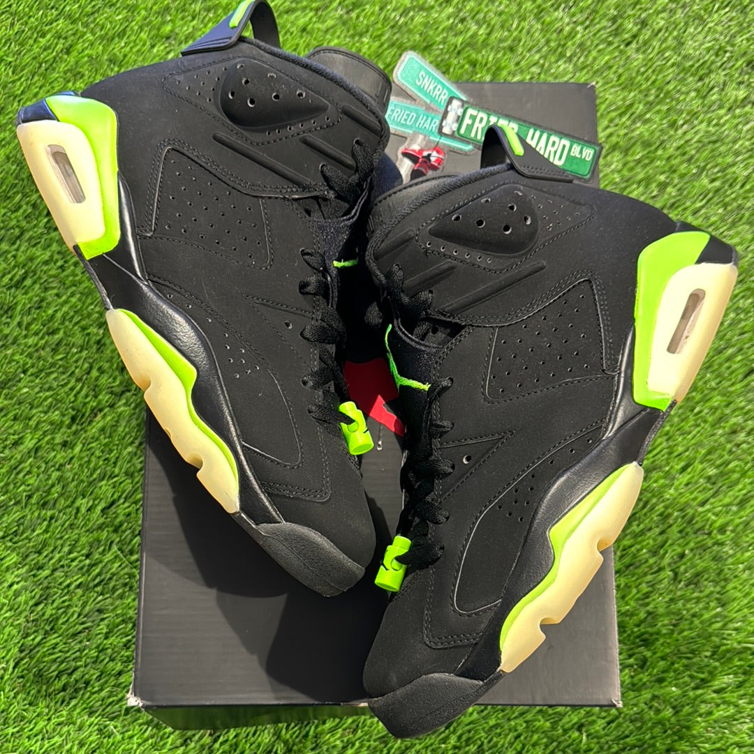 Jordan 6 Retro Electric Green 9.5M/11W