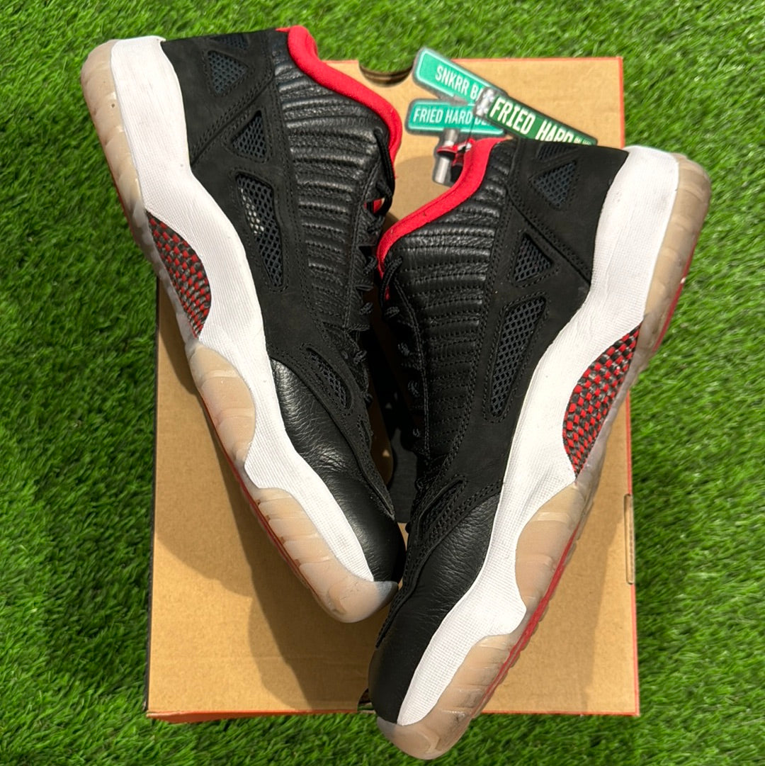 Air Jordan 11 Retro Low IE 'Bred' 2021