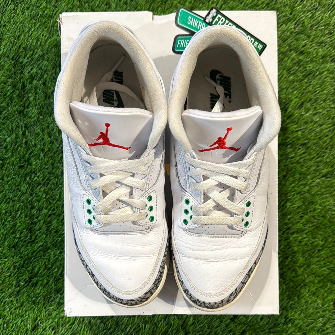 Wmns Air Jordan 3 Retro 'Lucky Green'