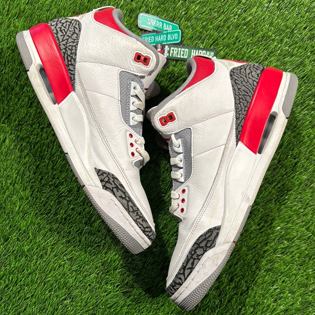 Air Jordan 3 Retro 'Fire Red' 2022