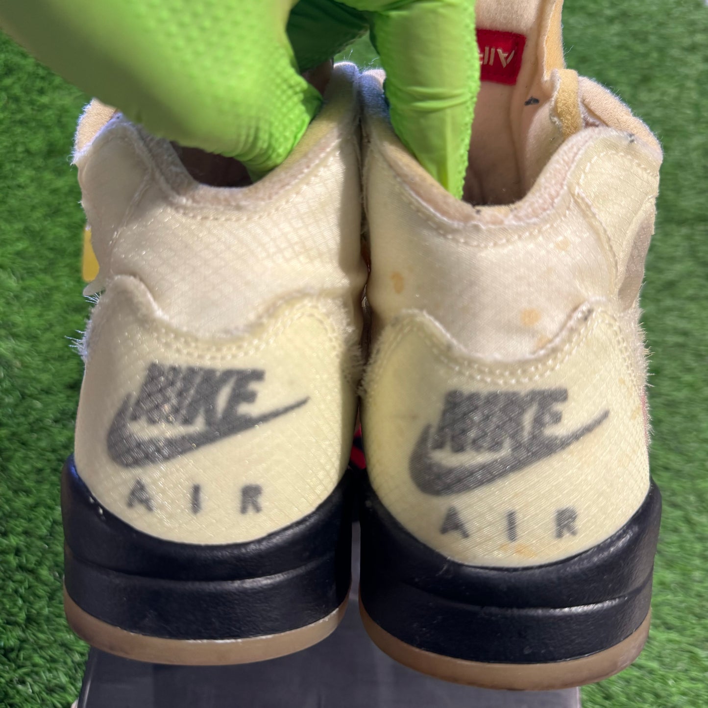 Off-White x Air Jordan 5 SP 'Sail'