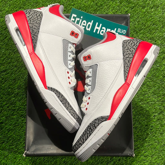 Air Jordan 3 Retro 'Fire Red' 2022