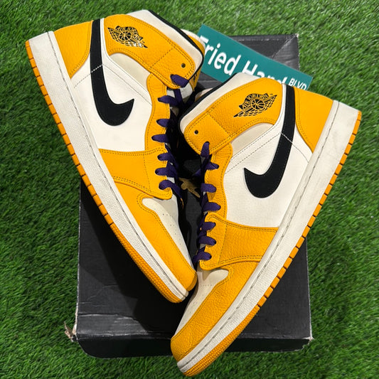 Air Jordan 1 Mid 'Lakers'