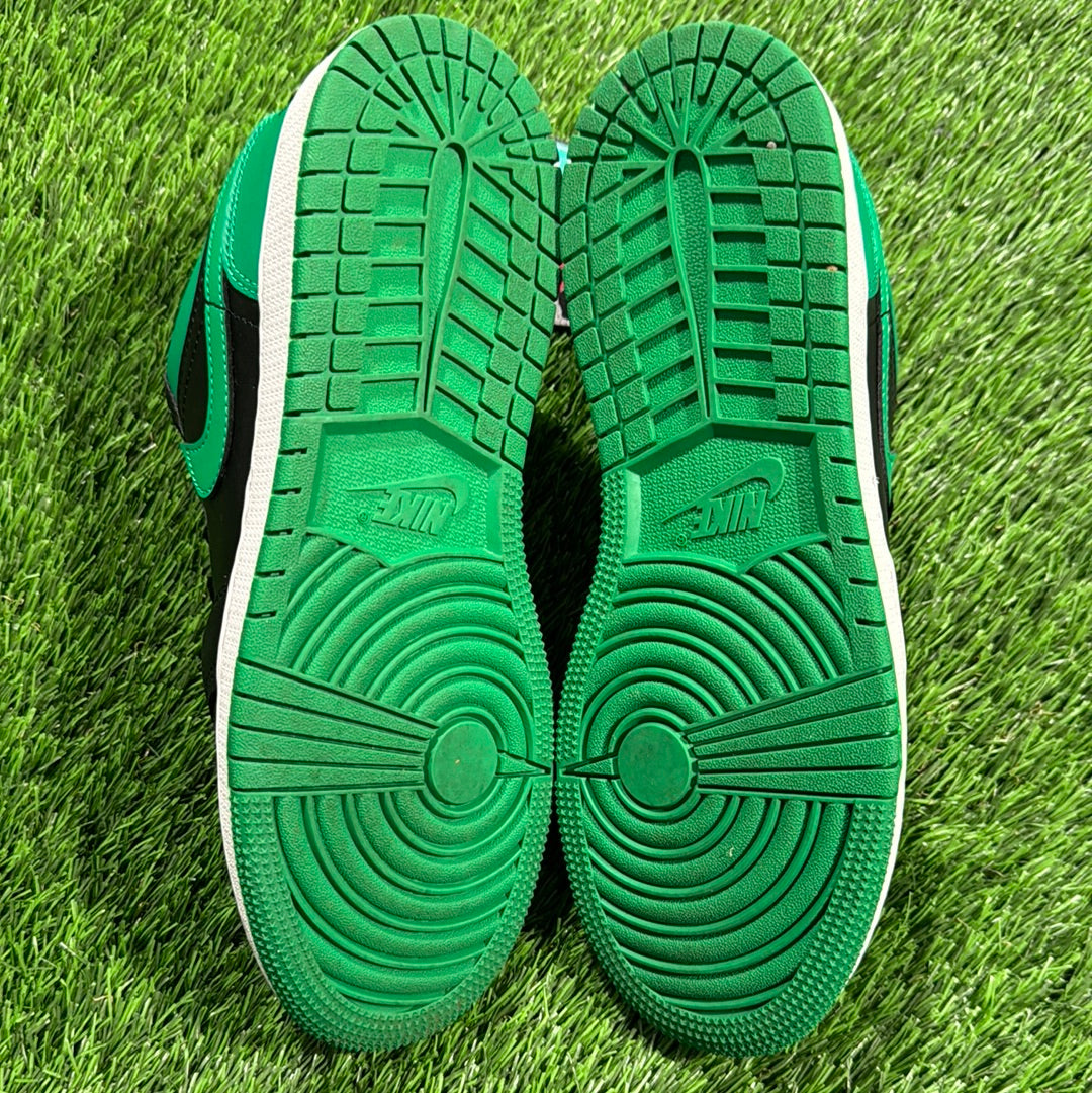 Air Jordan 1 Low GS 'Black Lucky Green'