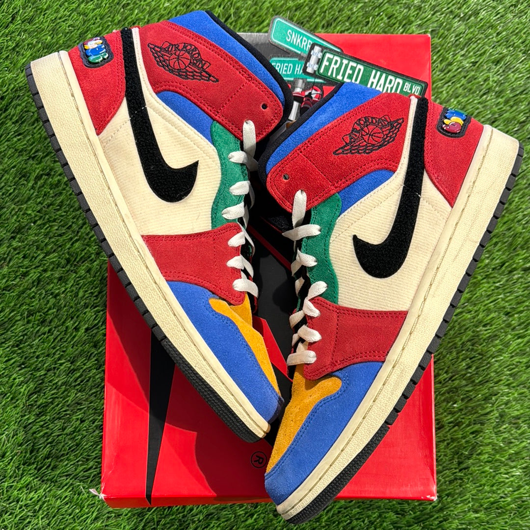 Blue The Great x Air Jordan 1 Mid 'Fearless'