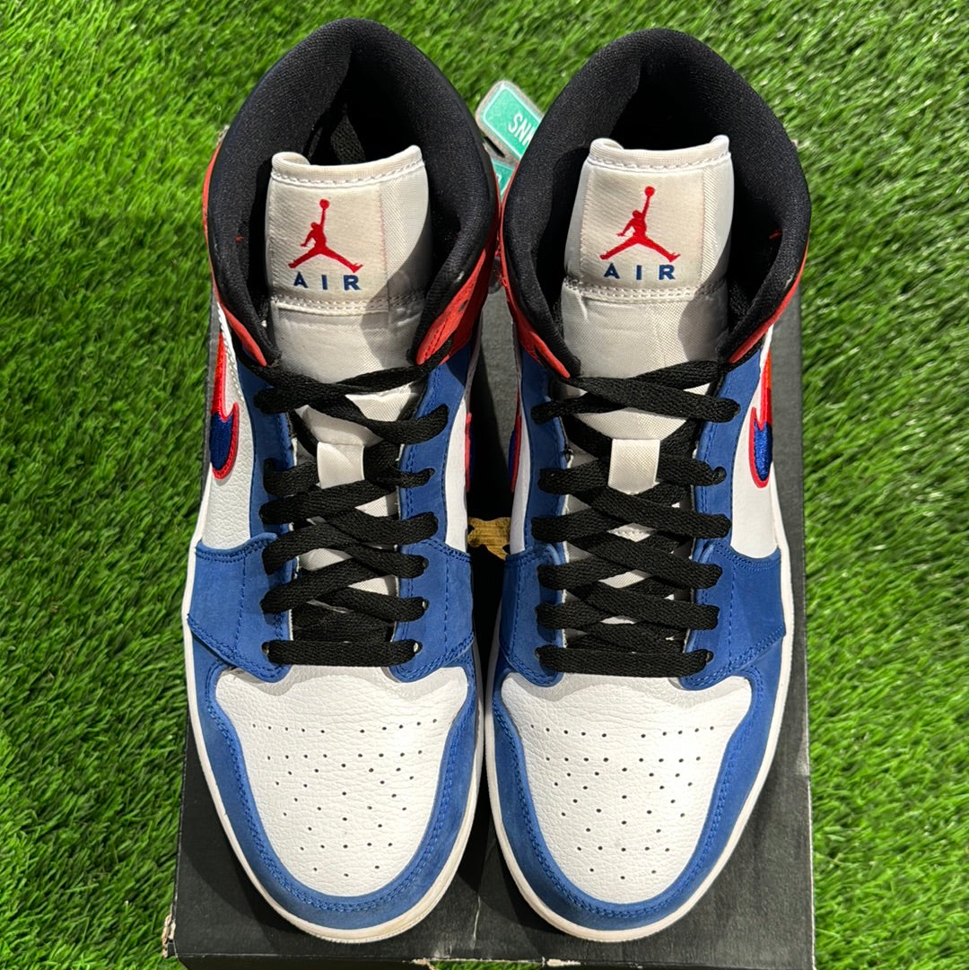 Air Jordan 1 Mid 'Multicolored Swoosh' 9M/10.5W