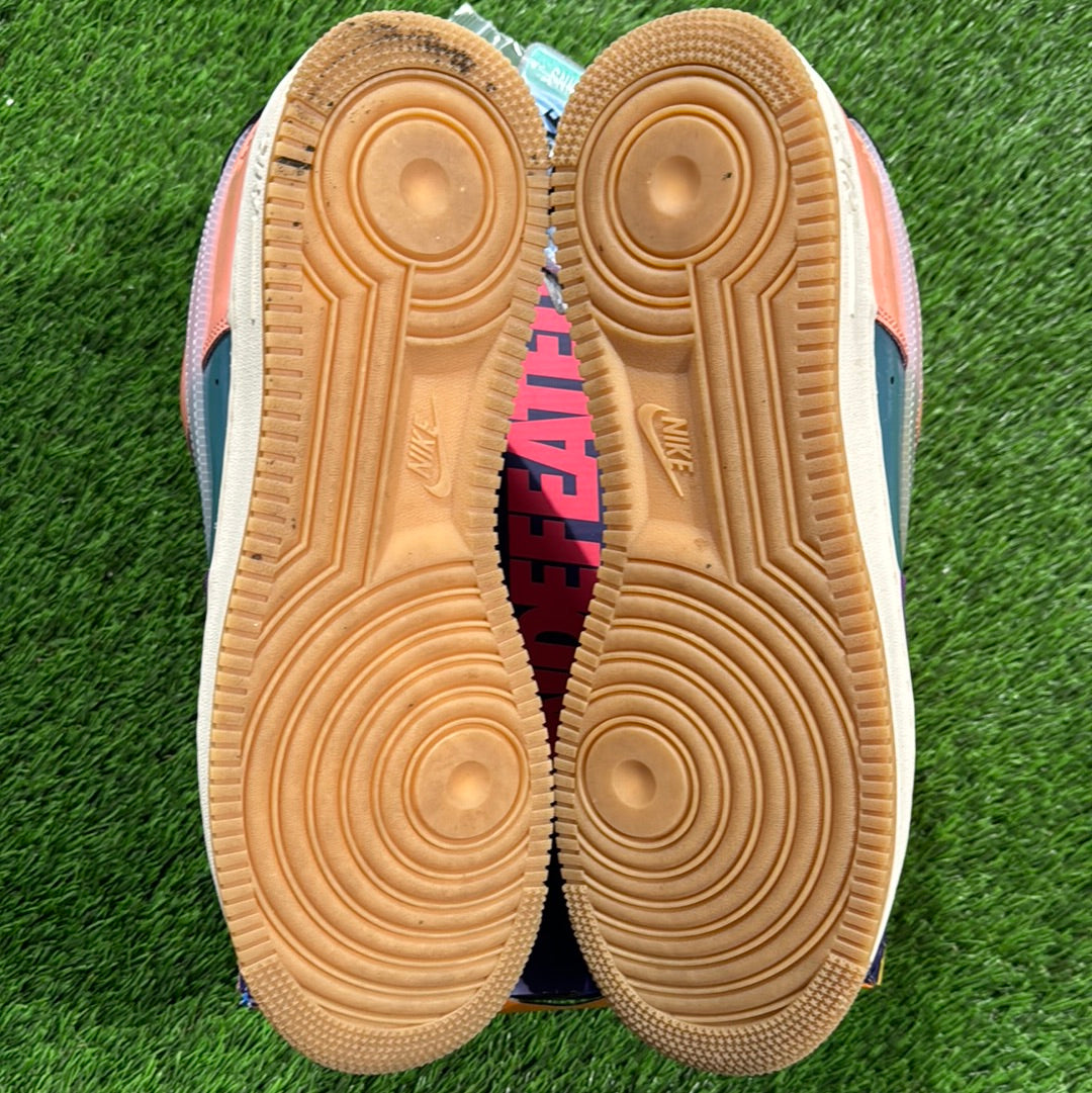 Undefeated x Air Force 1 Low 'Celestine Blue'