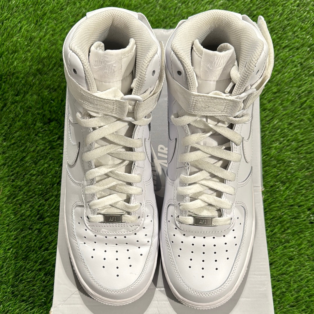 Air Force 1 High '07 'Triple White' 8.5M/10W