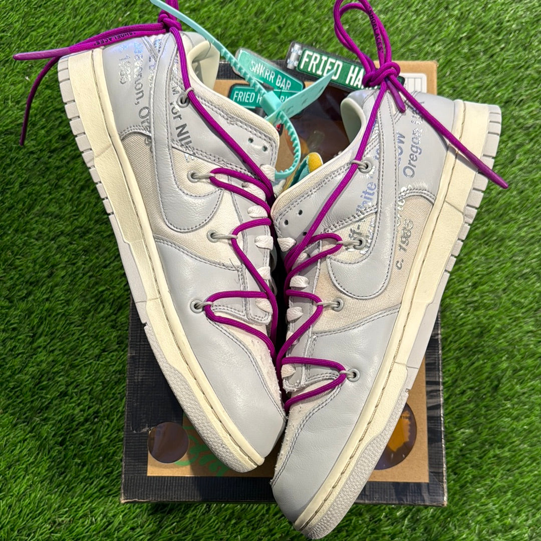 Off-White x Dunk Low 'Lot 21 of 50'