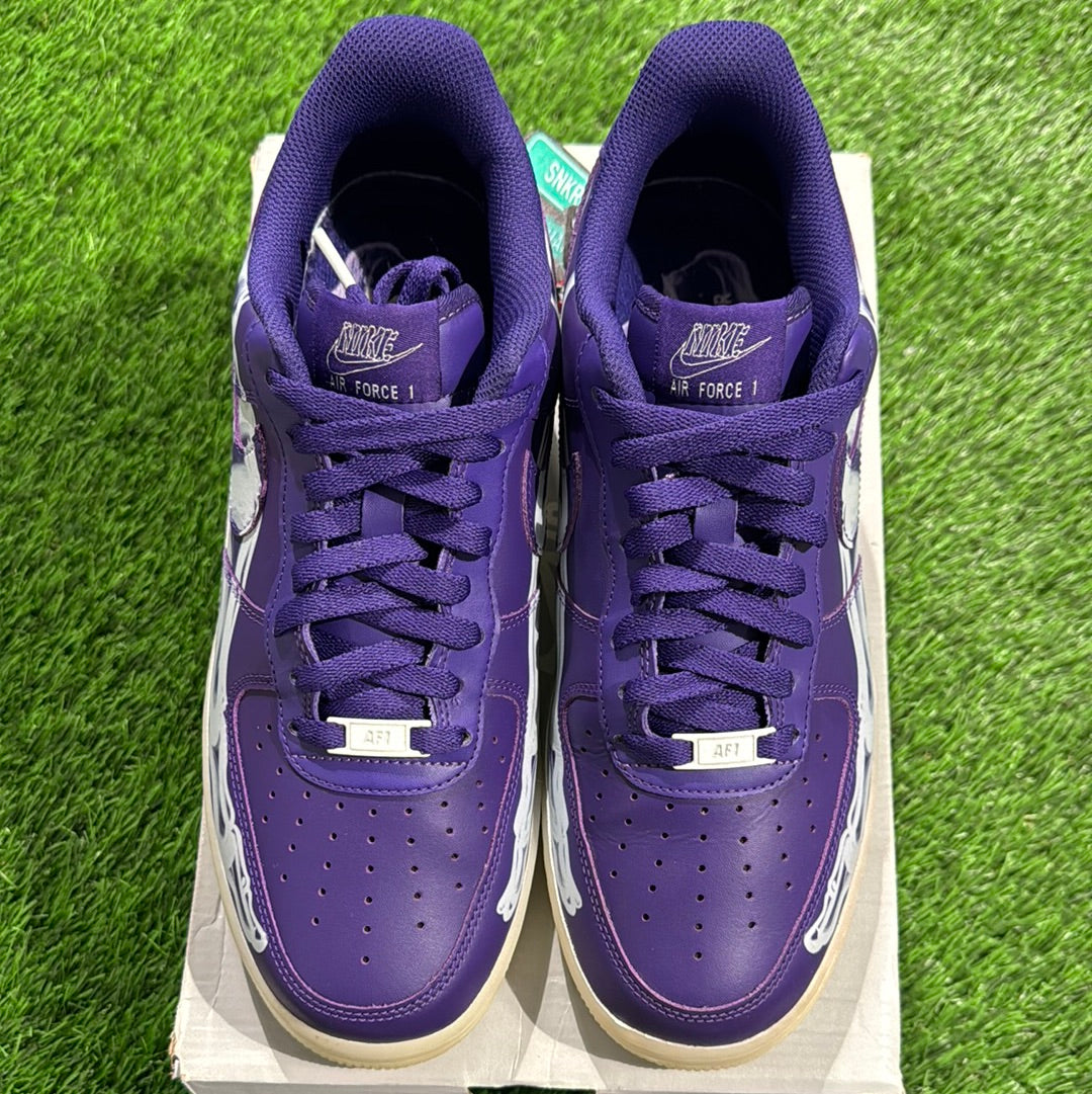 Air Force 1 Low 'Purple Skeleton' 10.5M/12W