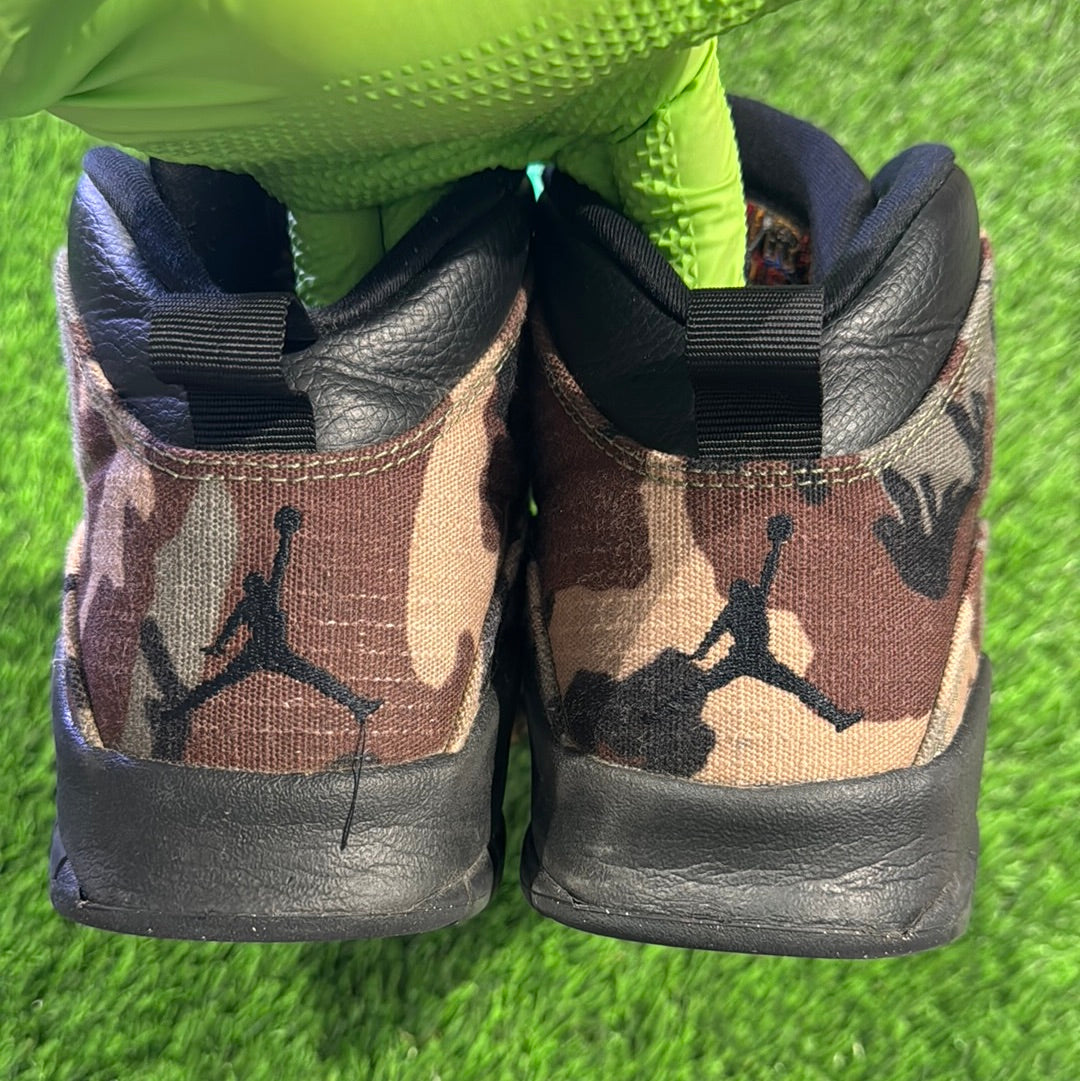 Air Jordan 10 Retro 'Woodland Camo'