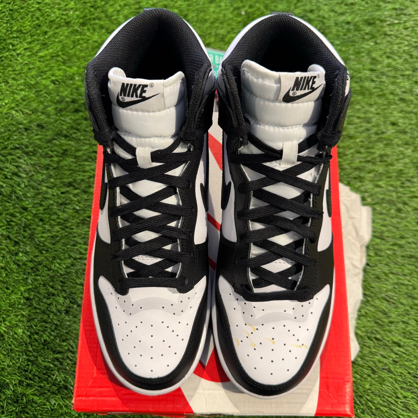 Dunk High 'Black White'