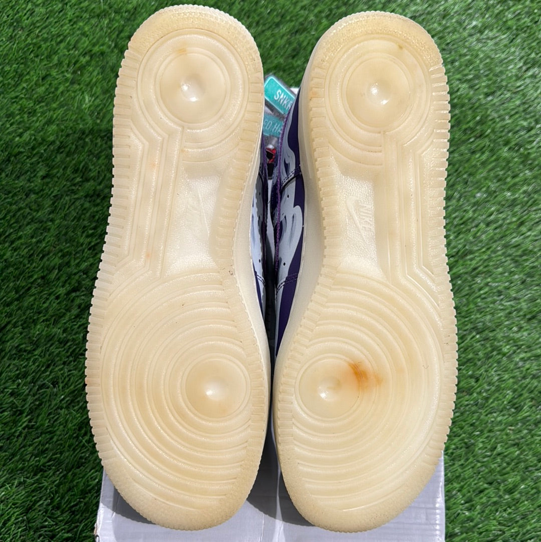 Air Force 1 Low 'Purple Skeleton' 10.5M/12W