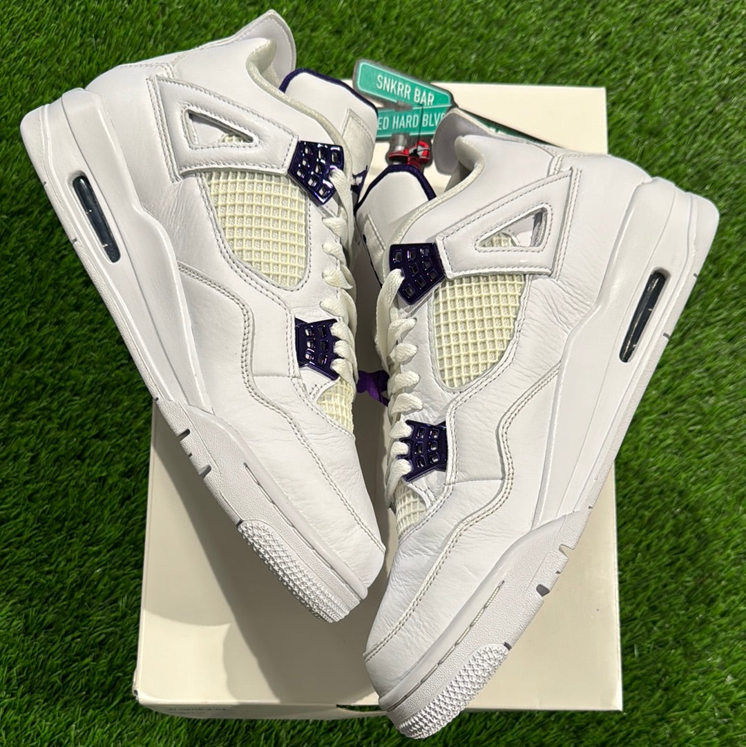 Air Jordan 4 Retro 'Purple Metallic'