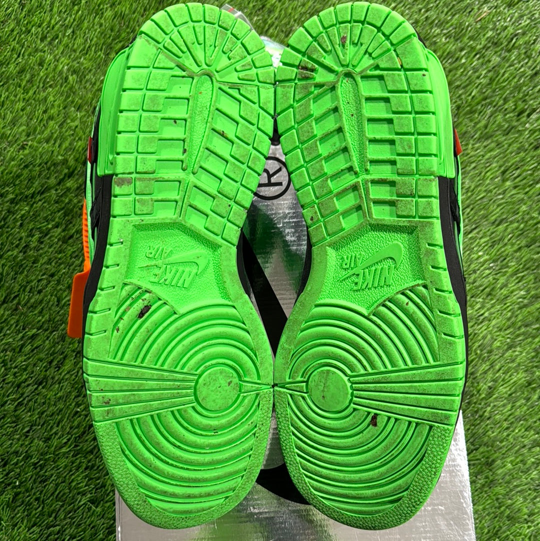 Off-White x Air Rubber Dunk 'Green Strike'