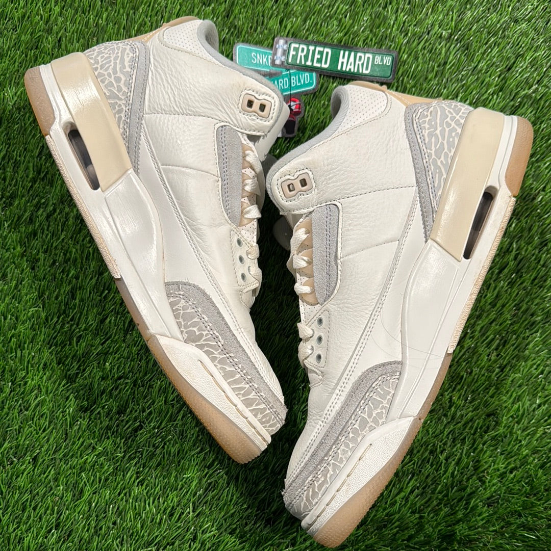 Air Jordan 3 Retro SE Craft 'Ivory' 10.5M/12W