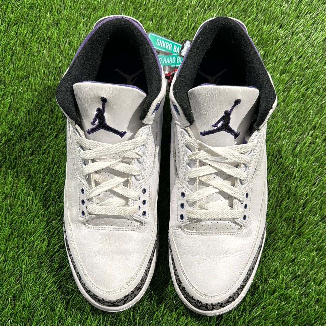 Air Jordan 3 Retro 'Dark Iris'