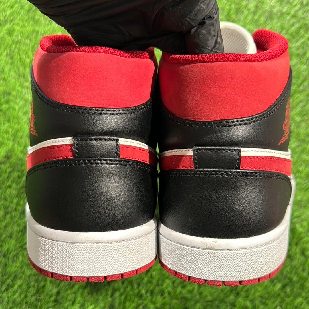 Air Jordan 1 Mid 'Black Gym Red'