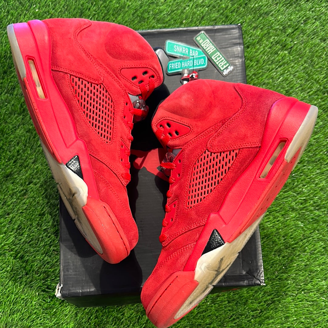 Air Jordan 5 Retro 'Red Suede'