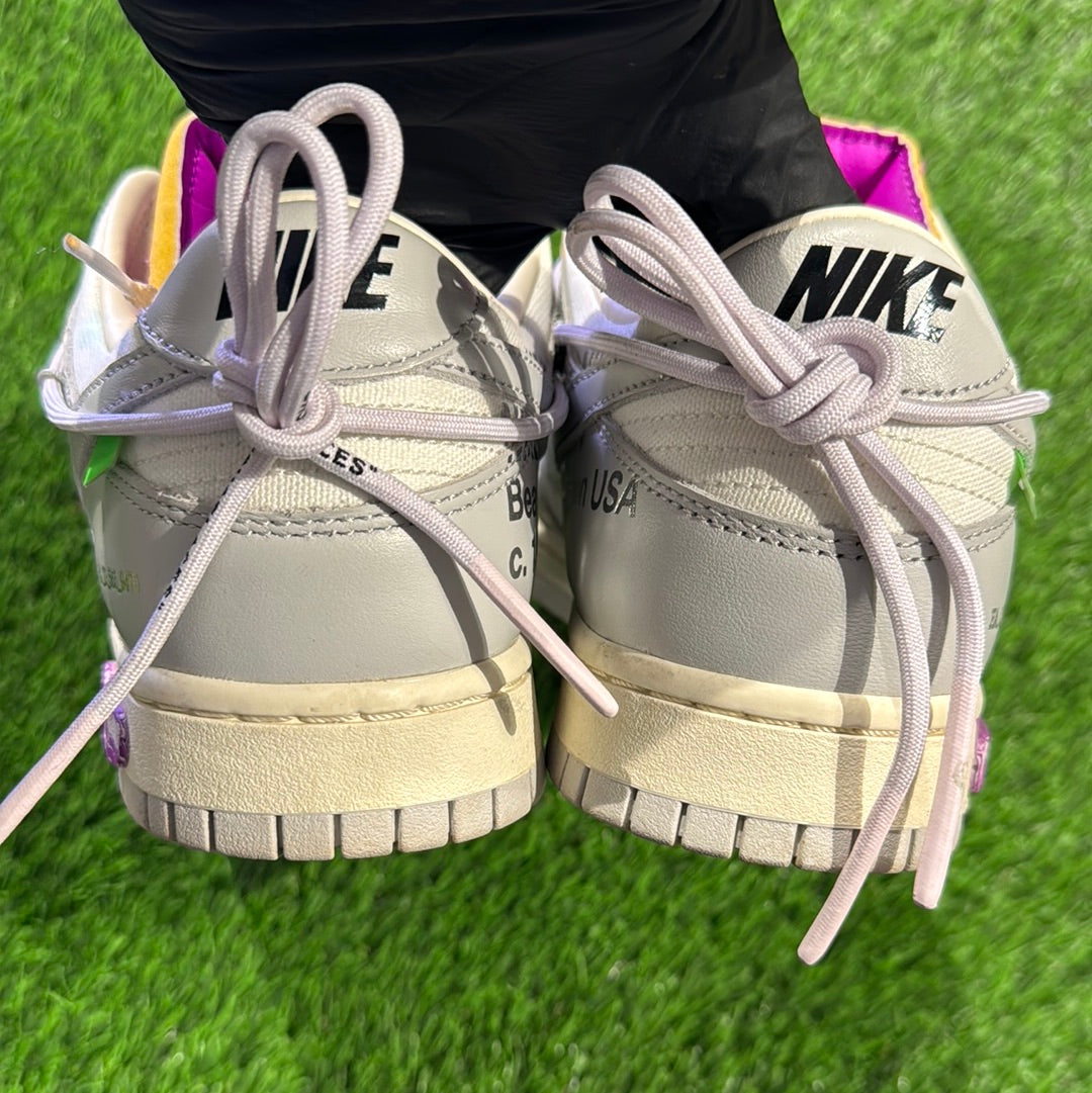 Off-White x Dunk Low 'Lot 03 of 50'