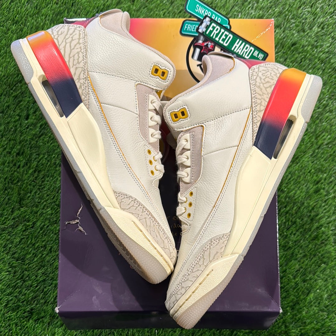 J. Balvin x Air Jordan 3 Retro 'Medellín Sunset'