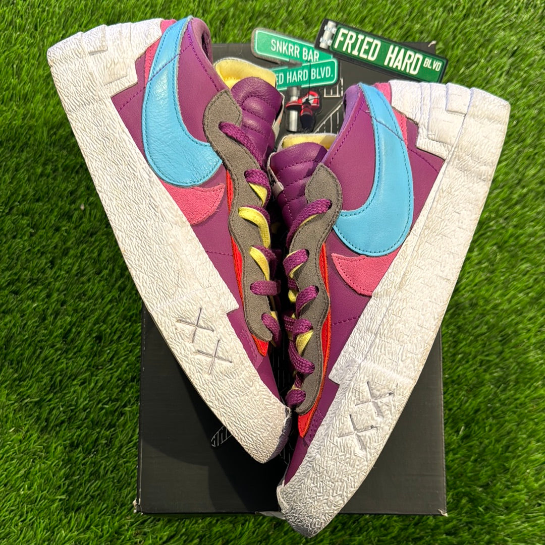 KAWS x sacai x Blazer Low 'Purple Dusk'