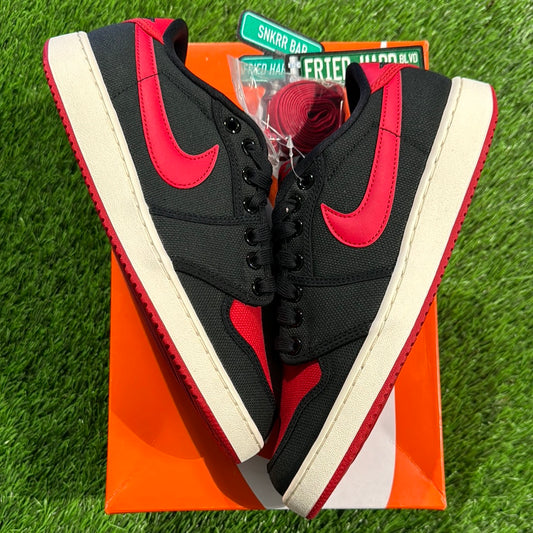 Air Jordan 1 KO Low 'Bred'