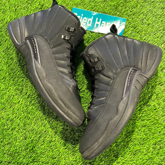 Air Jordan 12 Retro Winterized 'Triple Black'