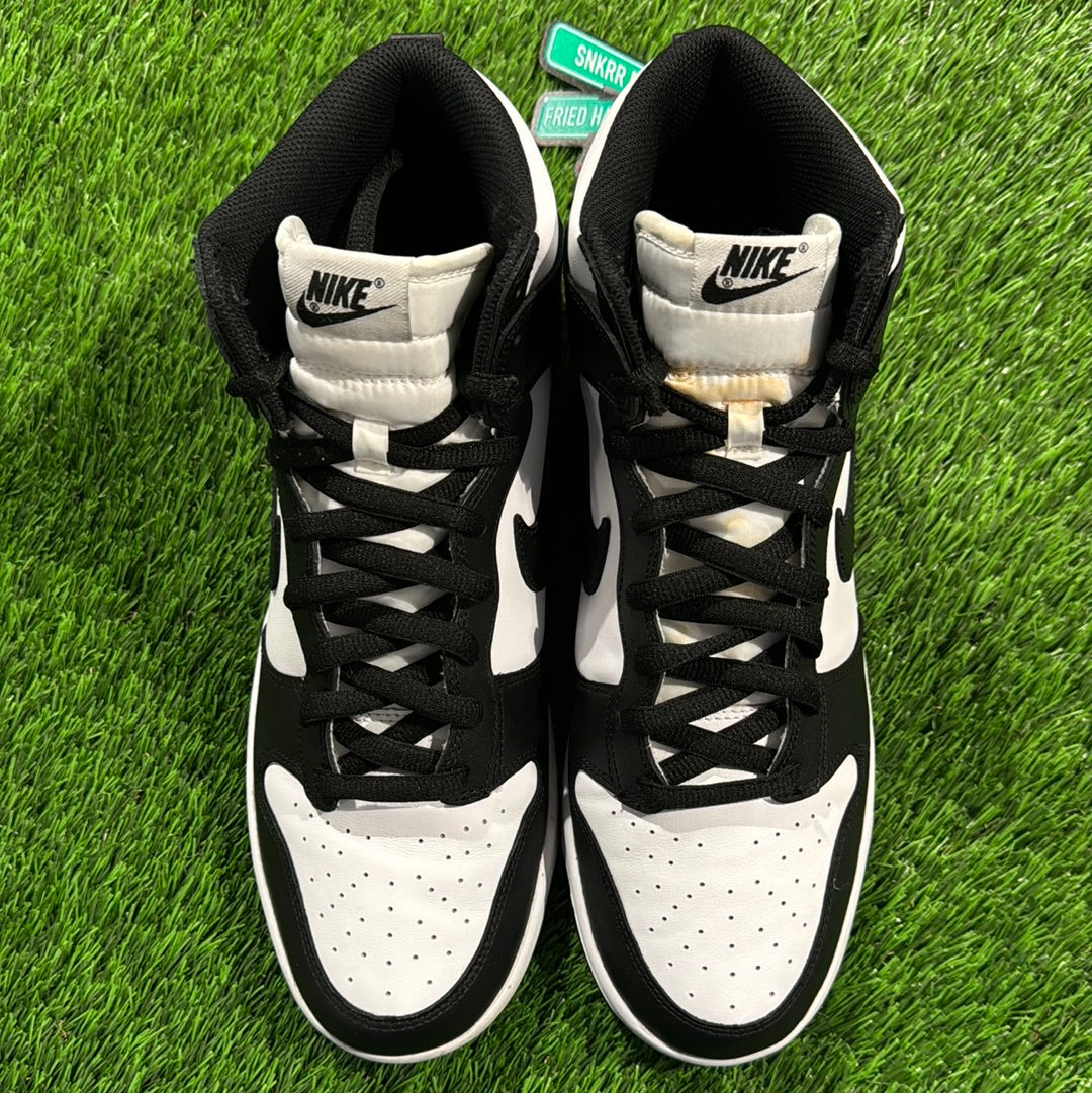 Dunk High 'Black White'