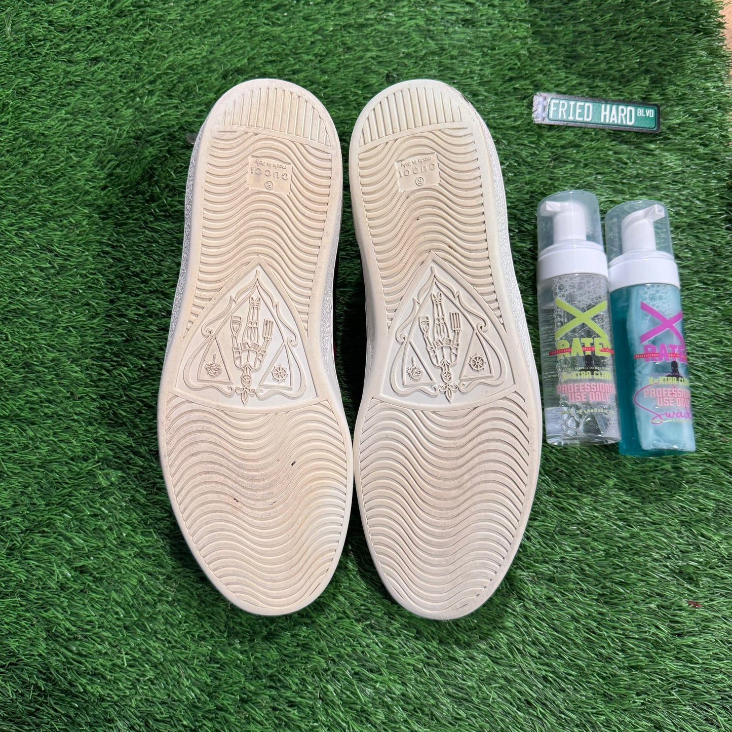 Gucci Ace Embroidered ‘Bees and Stars’ Black