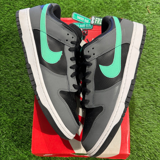 Dunk Low 'Black Green Glow' 13M/14.5W