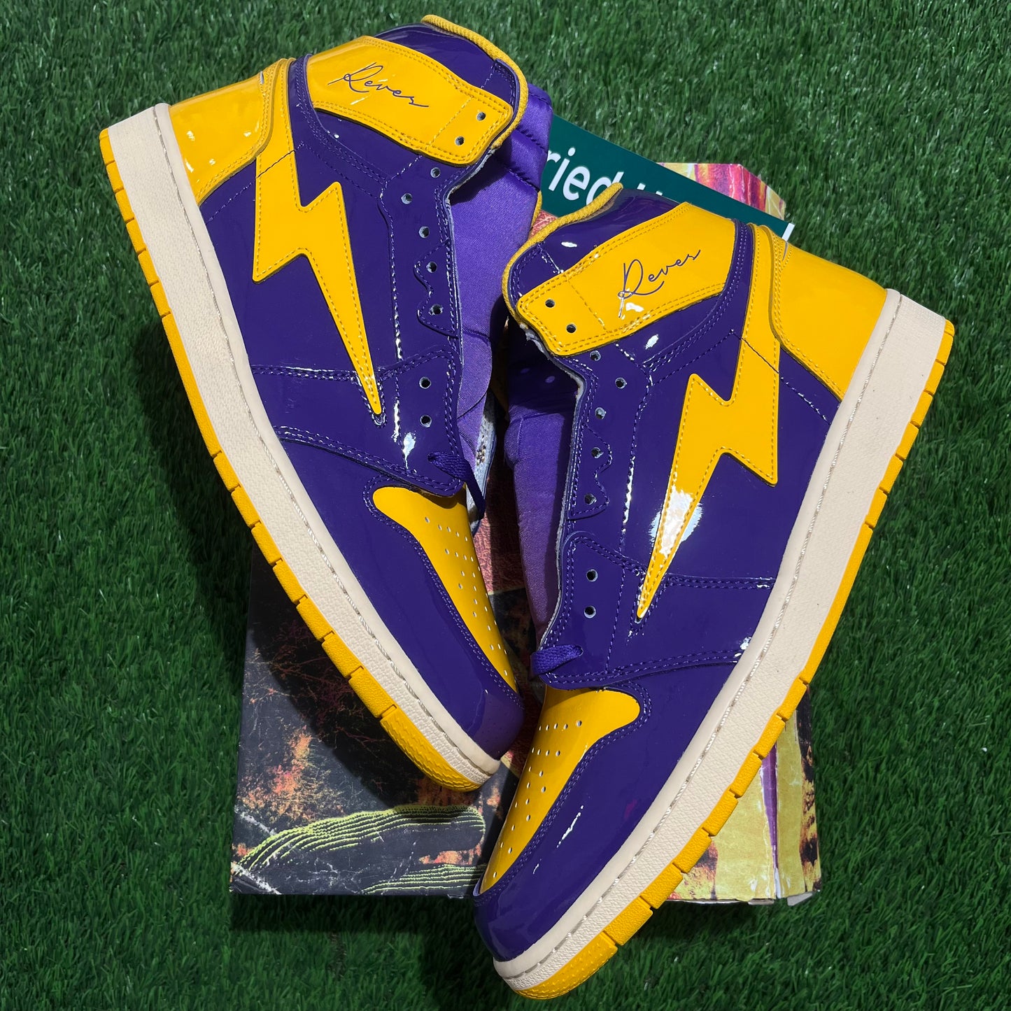 Air Kiy '85 HI 'Goldenrod/ African Violet'