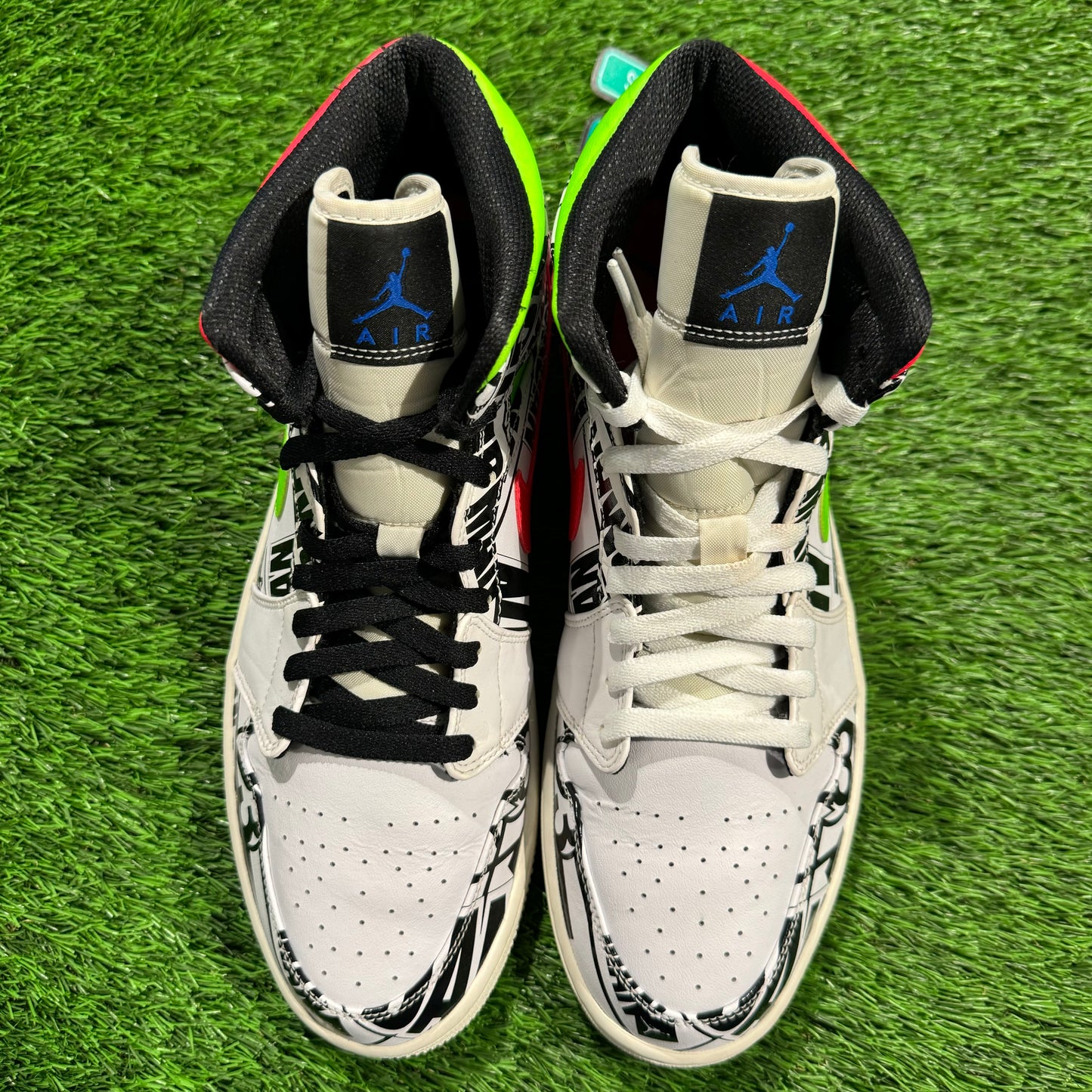 Air Jordan 1 Mid 'Over-Print Logos'
