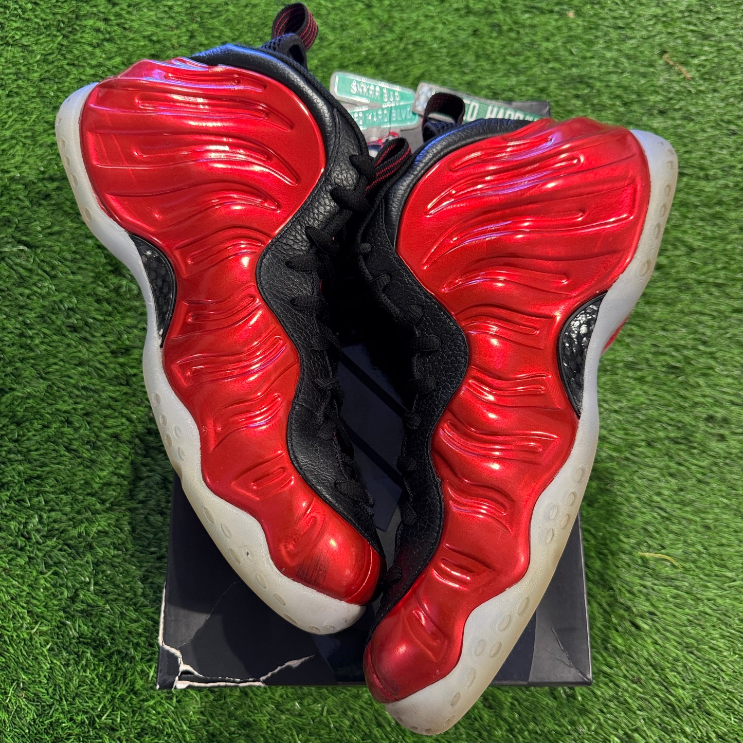 Air Foamposite One 'Metallic Red' 2023