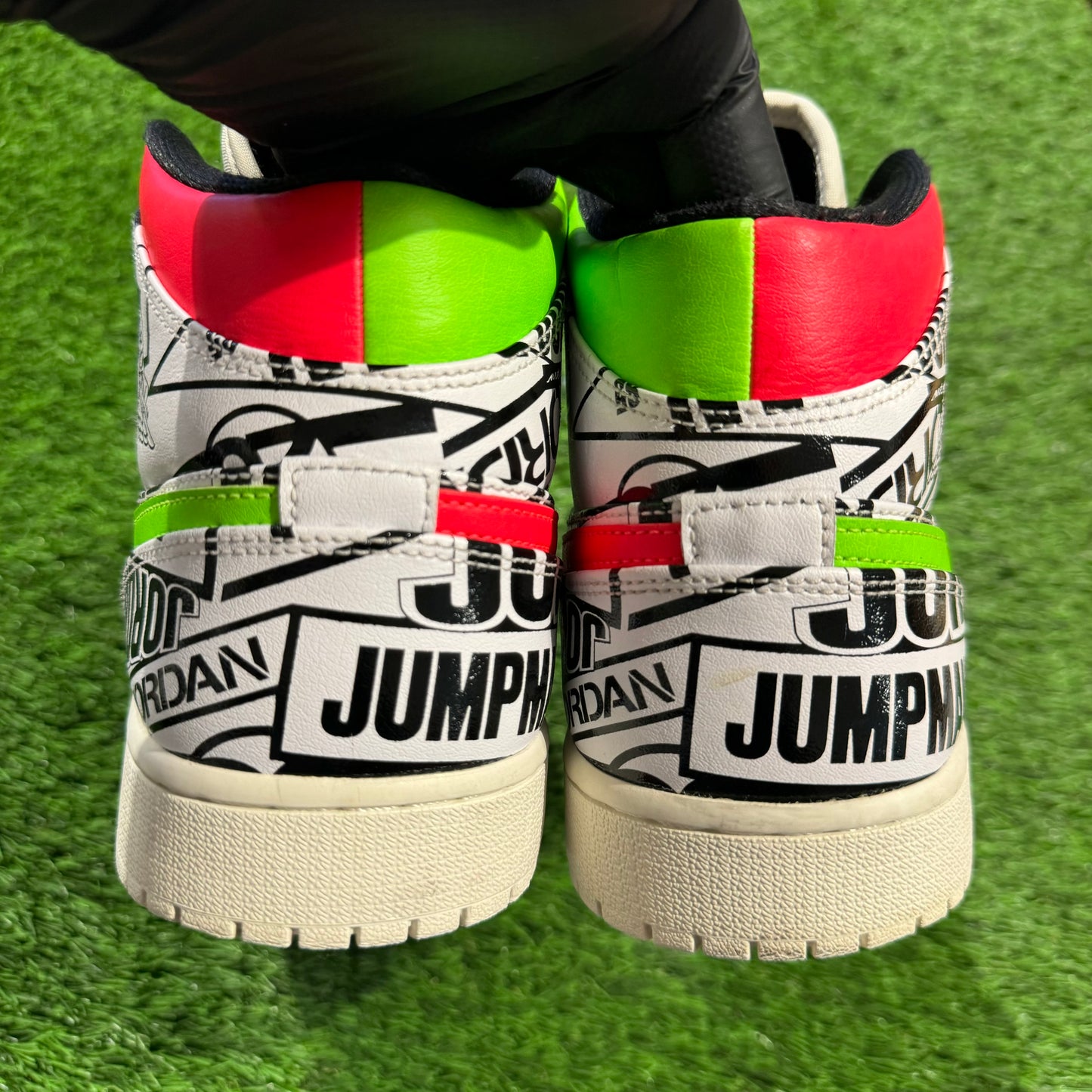 Air Jordan 1 Mid 'Over-Print Logos'